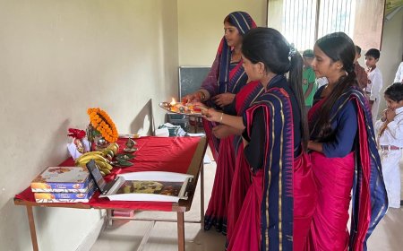 लालसा इंटरनेशनल स्कूल रायपुर गाज़ीपुर में गणेश चतुर्थी का भव्य आयोजन
