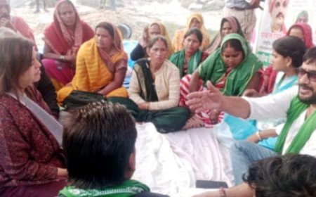 प्रयागराज के एसडीएम बारा व किसानो के बीच हुई तीखी नोक झोक