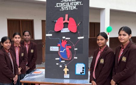 लालसा इंटरनेशनल स्कूल की खेल एवं विज्ञान प्रदर्शनी 2025 बच्चों की प्रतिभा का अद्भुत प्रमाण