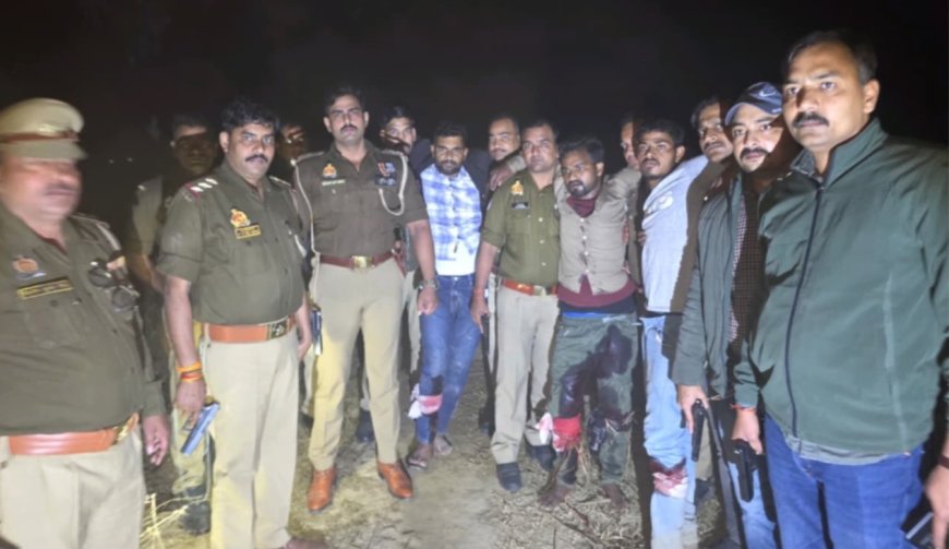 सर्राफा व्यापारी से लूट की घटना का कौशांबी पुलिस ने 24 घण्टे के अंदर किया खुलासा